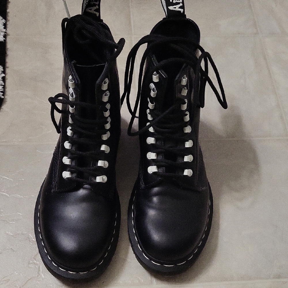 Dr. Martens Black Combat Boots
